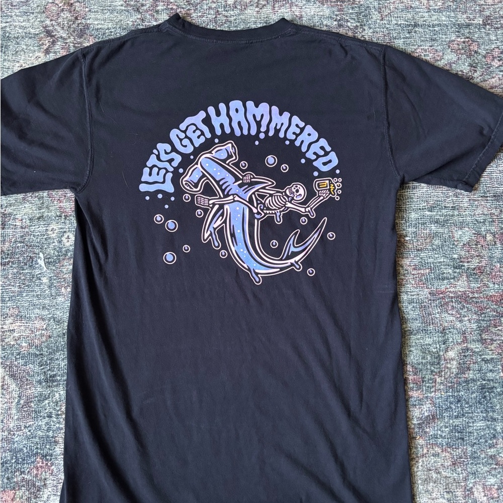 Cove Black Graphic Tee